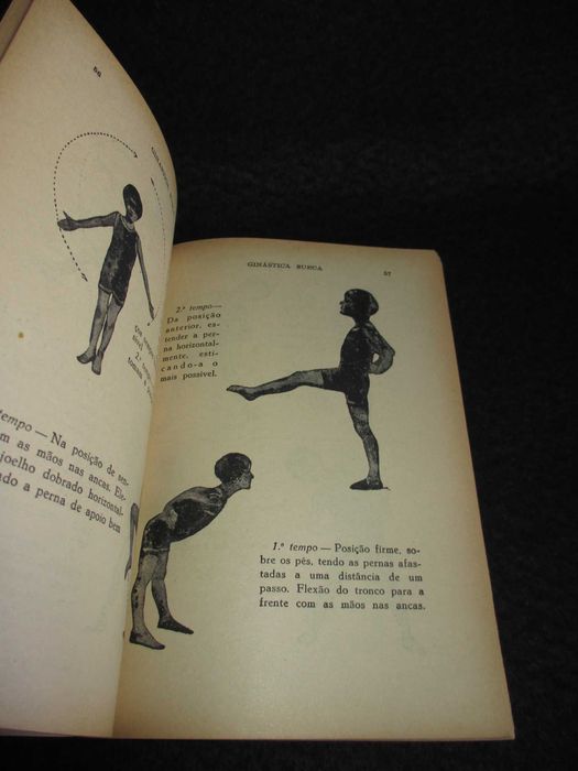 Livro Gimnástica Suéca para Homens Senhoras e Crianças