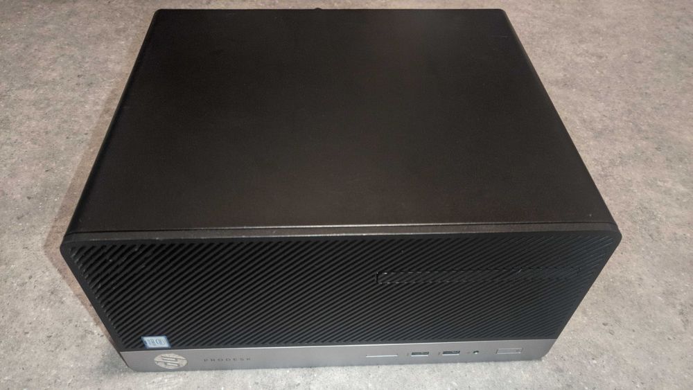 Системний брендовий блок HP ProDesk 400 G5 i5-8500/8 Gb DDR4/1050 Ti 4 Gb/SSD NVMe 256gb/Wi-Fi BT DVD-RW