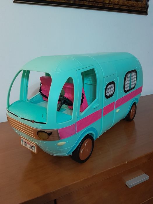 Caravana boneca lol com luzes