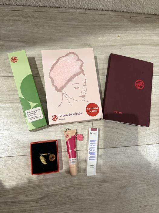 Rossmann dyfuzor planner błyszczyki i charms nowe