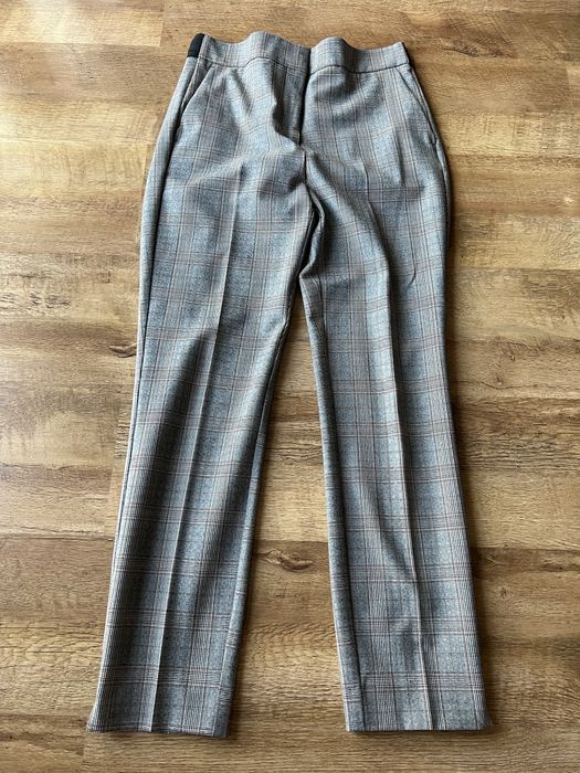 Spodnie w kratę Zara M