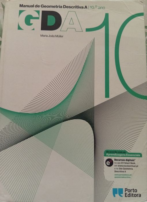 Manual de Geometria Descritiva A 10 ano e Livro de exercícios de Geometria Descritiva A 10ano