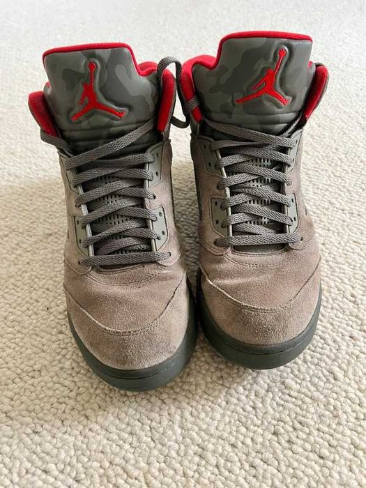 Jordan 5 Retro Dark Stucco Red
