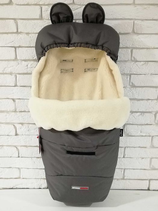 Зимовий конверт Футмуф на овчині  Z&D Thermo ( Доставка Безкоштовно!)