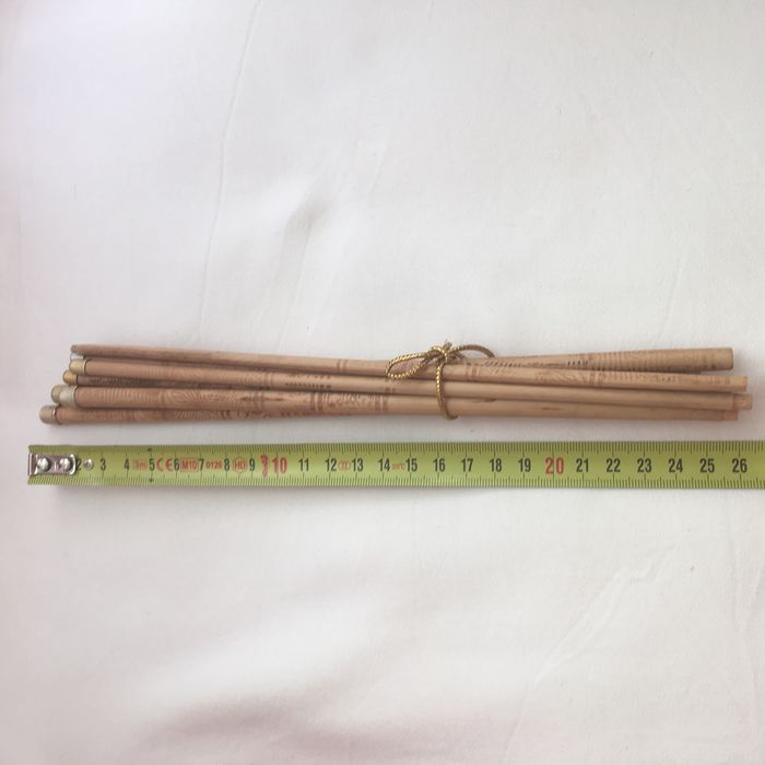 8 Hashi de bambu antigos