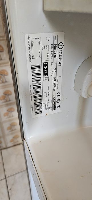 Frigorífico combinado Indesit