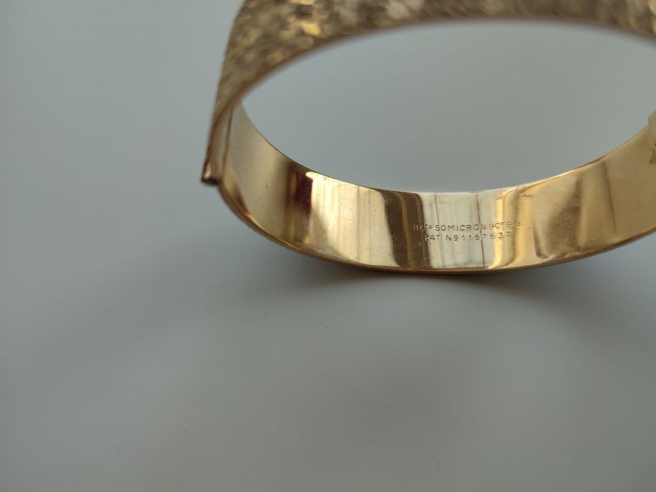 Винтажный браслет позолота 9 ct