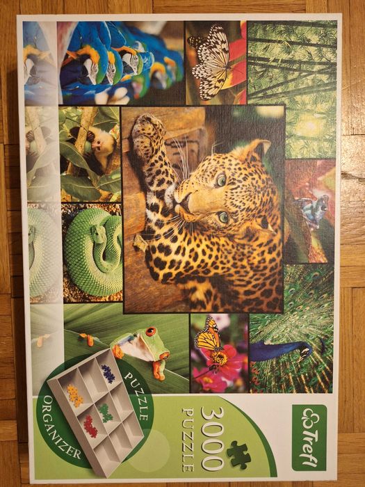 Puzzle 3000 elementów marki Trefl - motyw zwierzęta (nr 33047)
