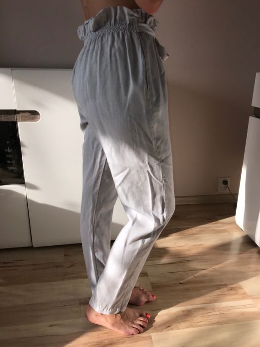 Nowe Spodnie wiązane w pasie roz. 36