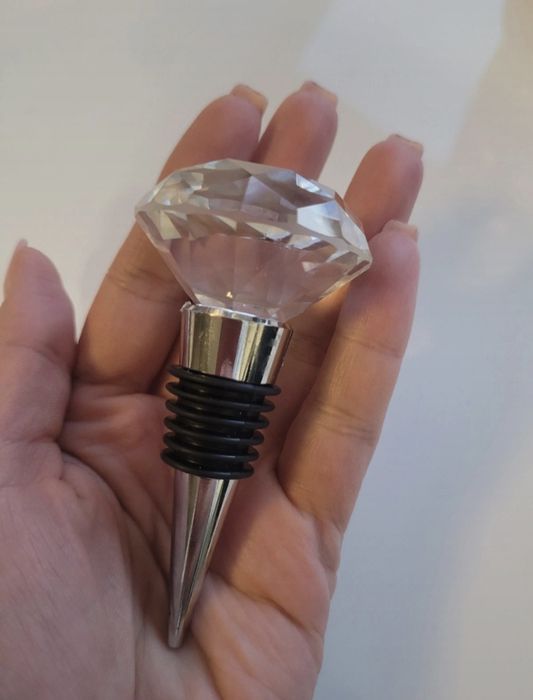 Korek do wina kryształ