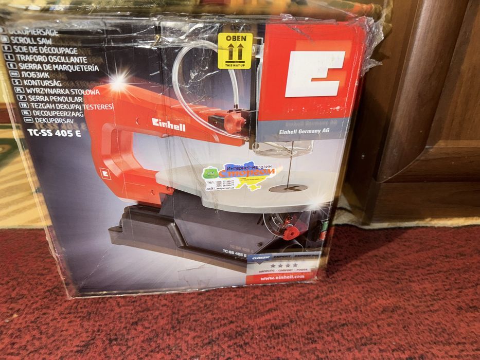 Лобзиковий станок Einhell TC-SS 405 E