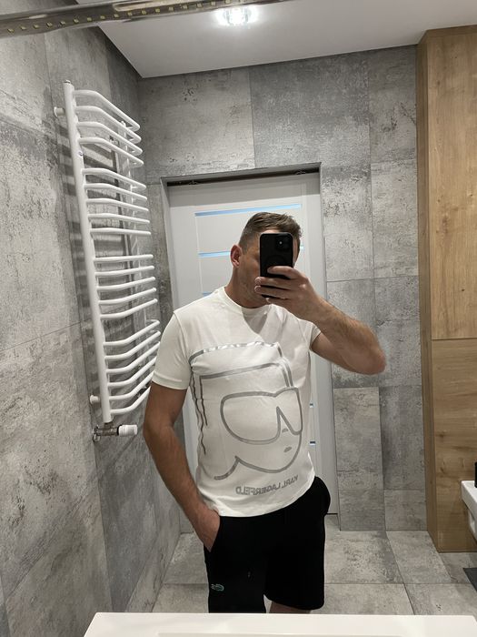 Koszulka karllagerfeld S,M,L,XL,XXL 2 kolory. PREMIUM