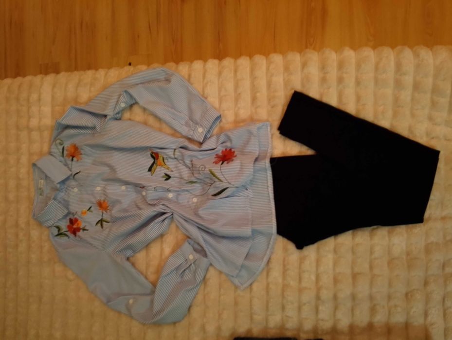 bluzka  haftowana -S-