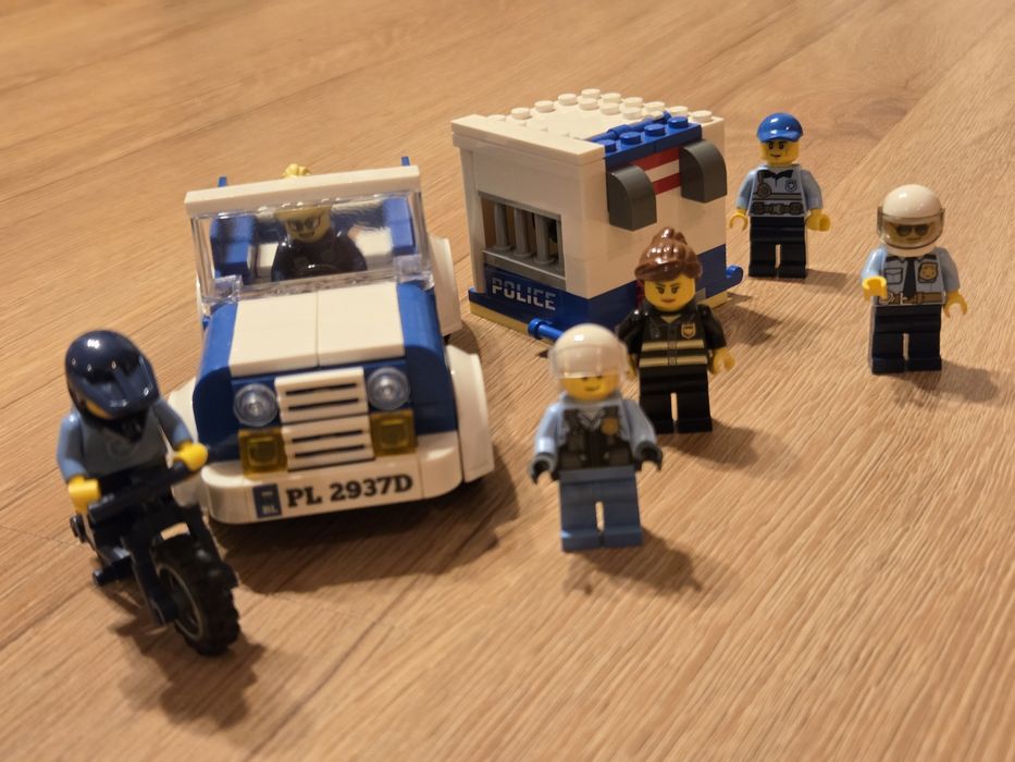 Zestaw klocków- policja