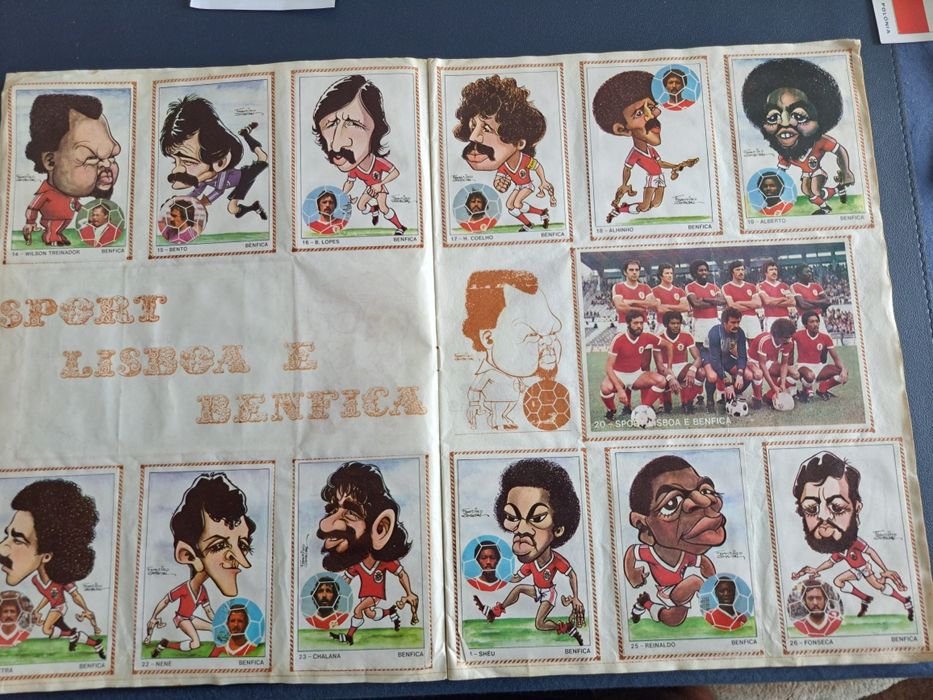 Caderneta de Futebol ( Arte e Futebol)..