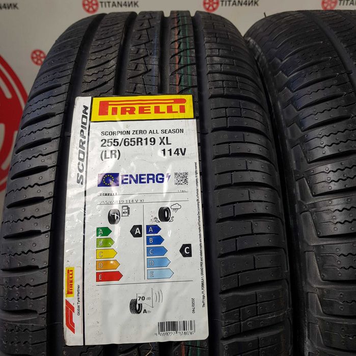 +4шт НОВІ Шини всесезонні 255/65 R19 Pirelli Scorpion Zero All Season