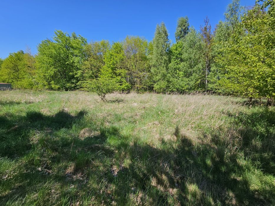 IDEALNA duża 12,5ar działka budowlana Podłęże cisza i spokó