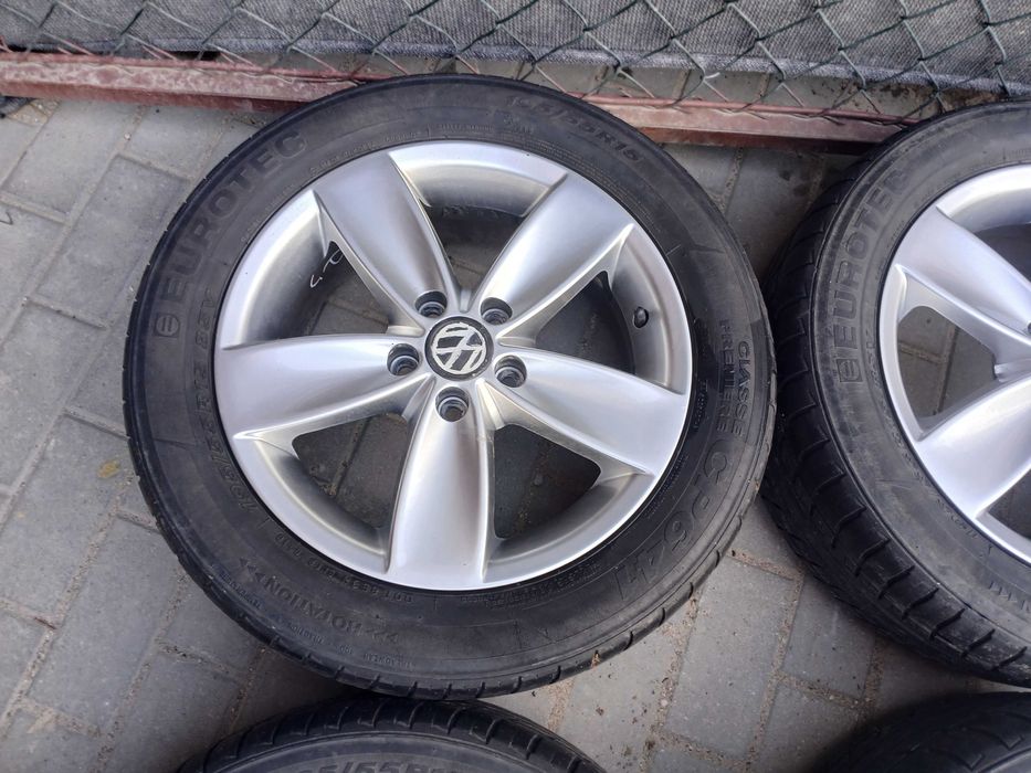 4x koła letnie R15 5x100 Vw Polo Bora Golf 4 Skoda Rapid Fabia Seat