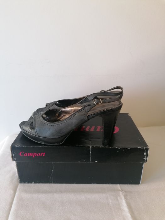 Sandálias Camport preto acinzentado 39