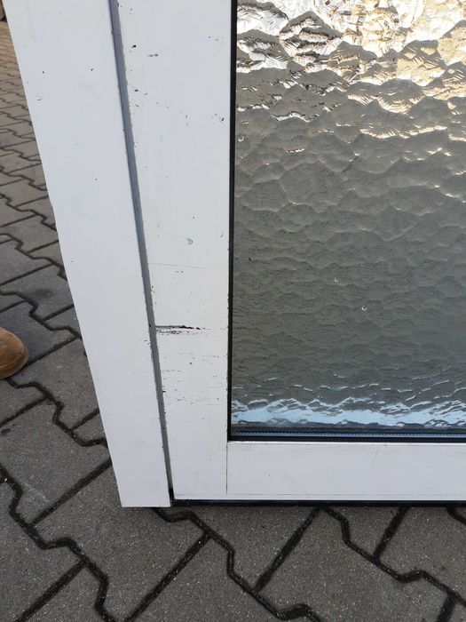 Drzwi aluminiowe 102x215 używane
