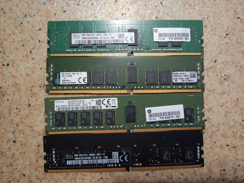Продам пам'ять серверну DDR4 ECC REG 8Gb RDIMM