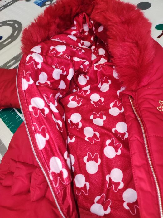 Зимний комбинезон 6-9 месяцев