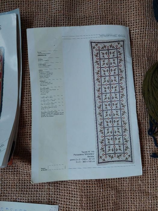 Material para arraiolos