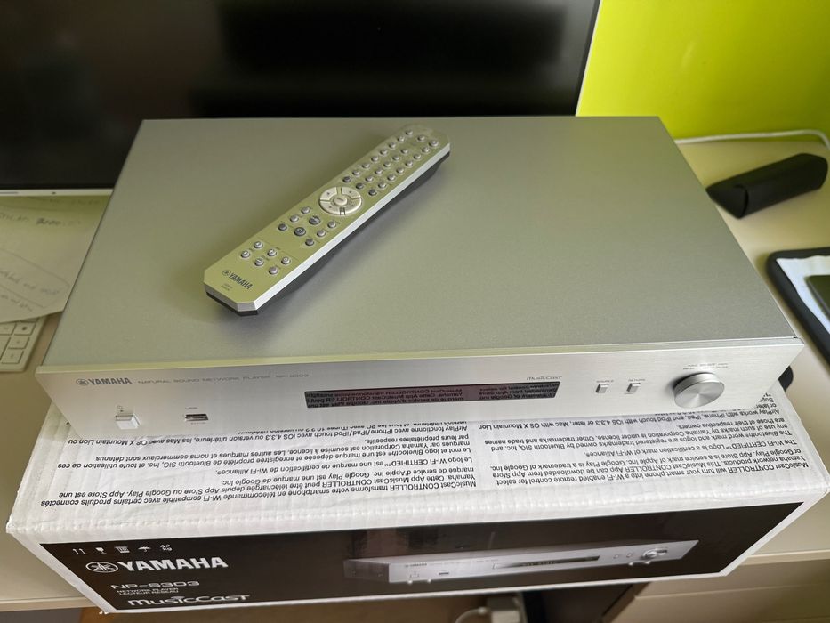 Yamaha NP-S303 Srebrny | Stan Idealny | Pełen Komplet + Box