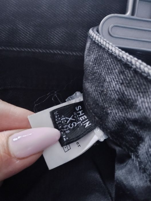 Shine jeansy z dziurami xs