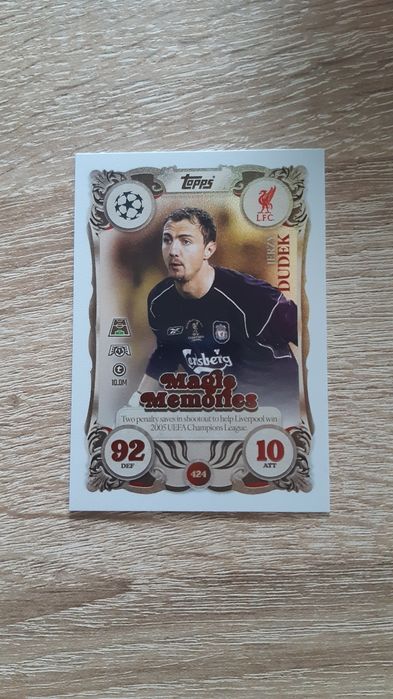 Karta kolekcjonerska dla Colin