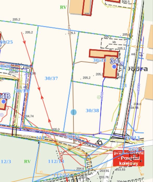 Działki budowlane 10 i 15 arów we wsi Dobra obok Bolesławca