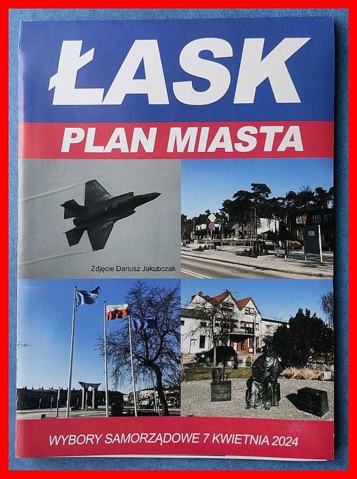 Łask -- plan miasta (woj. łódzkie)