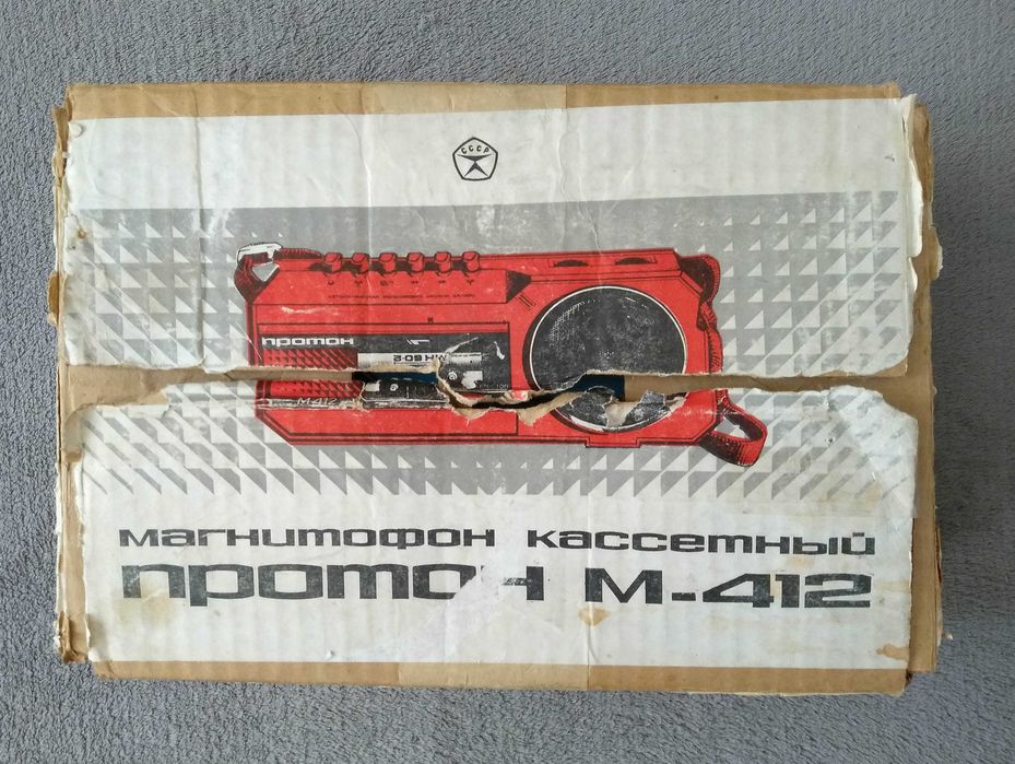 Магнитофон Протон М-412