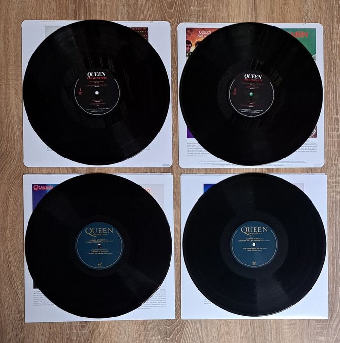 Queen - Greatest Hits I & II - 4LP - CZARNY WINYL VINYL