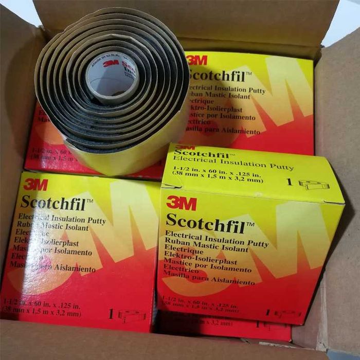 Scotchfil 3M электроизоляционная мастика 38мм х 1.5м x 3,2мм