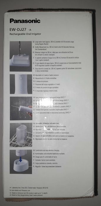 Panasonic Series 300 irygator do jamy ustnej.