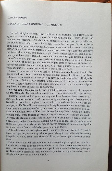 Filhos e Amantes, D. H. Lawrence