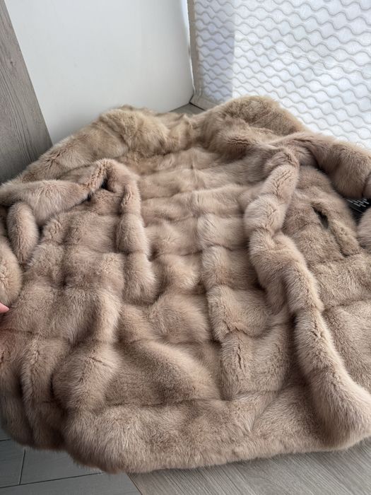 Шуба Furssgirl норкова з рукавами-трансформерами
