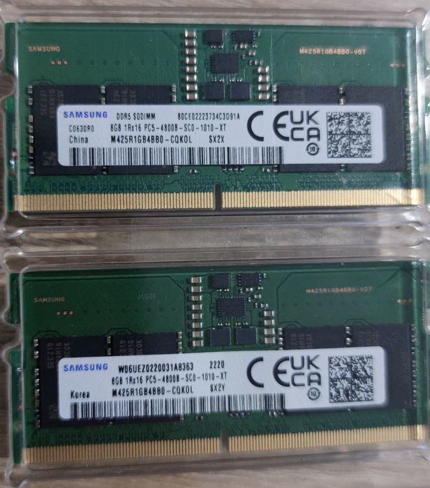 Оперативна пам'ять DDR5 16GB