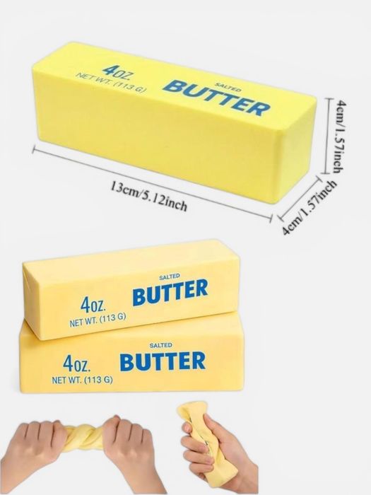 Сливочное масло сквиш  Butter игрушка-антистресс баттер-сквиш
