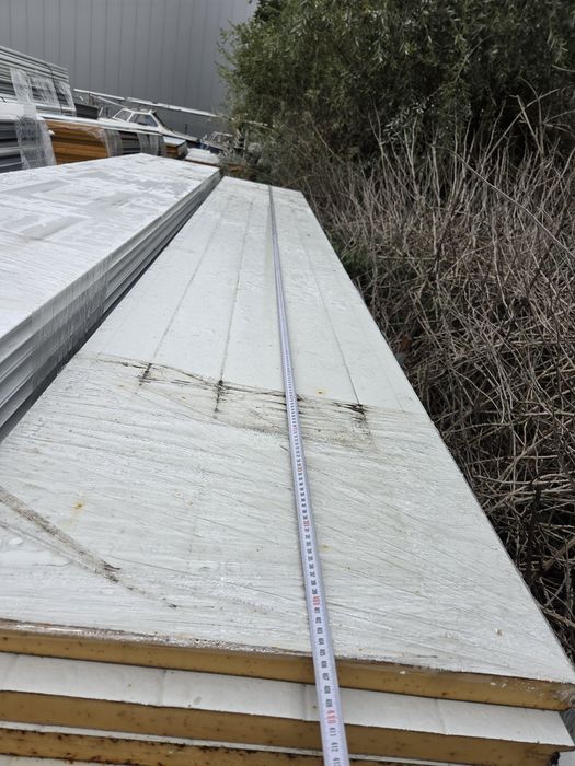 Płyta warstwowa PIR gr 40 mm dł 400cm szer 61 cm