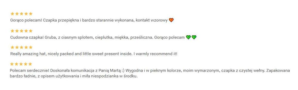 Jesienne  zimowe grube ciepłe czapki  beanie rękodzieło handmade