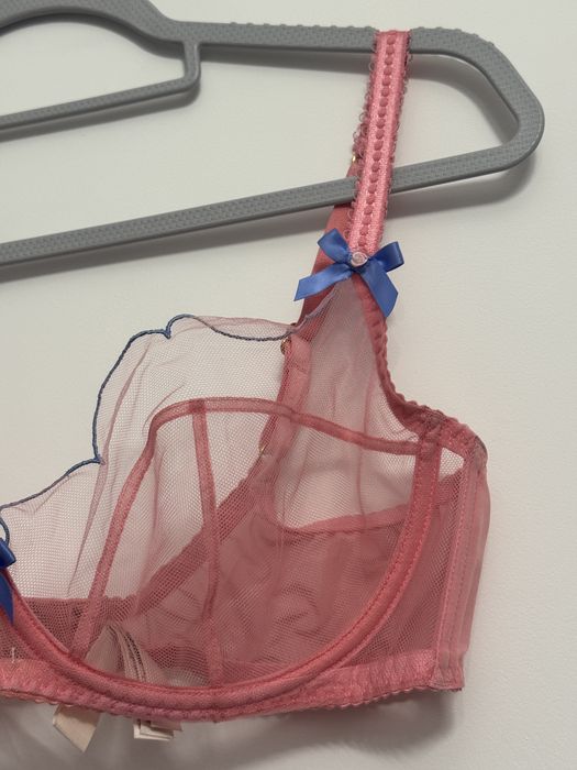 Biustonosz stanik agent provocateur transparentny