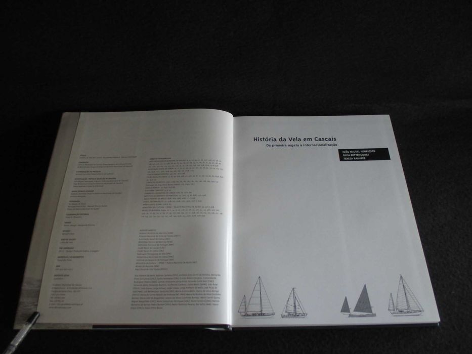 Livro História da Vela em Cascais Inapa