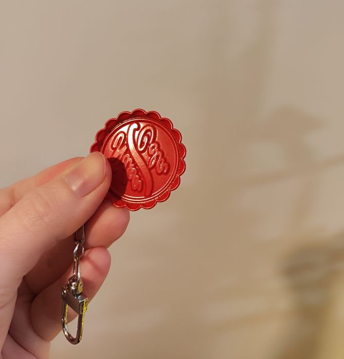 Breloczek do kluczy metalowy Fallout nukacola nuka cola  HBO