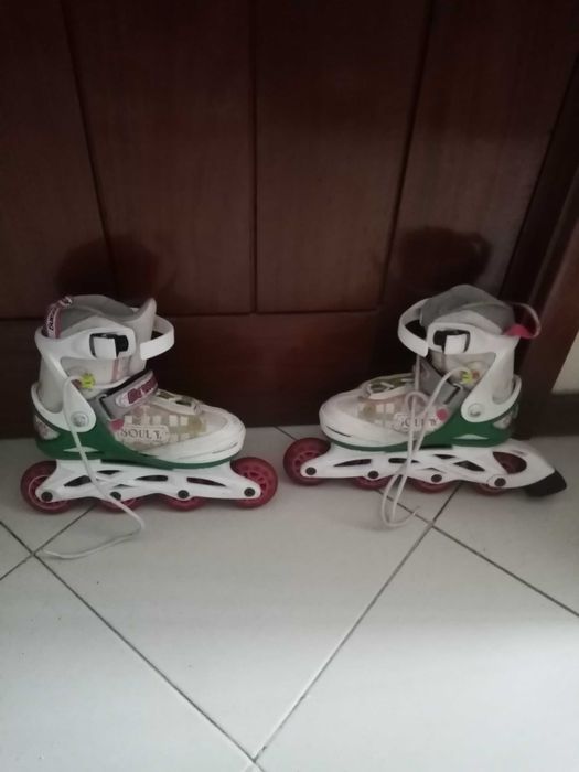 Patins em linha infantis ajustáveis (32-35) - BOOMERANG SOUL