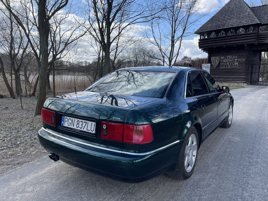 Audi A8 D2 FL V8 Quattro 4X4 Świetny Stan, Solar, Navi, Recaro, PDC