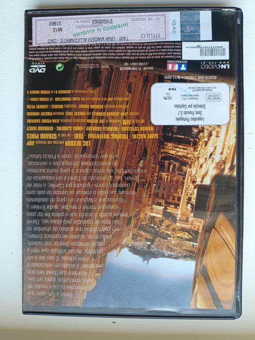 DVD táxi uma viagem Alucinante