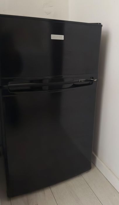 Lodówka + zamrażalka czarna