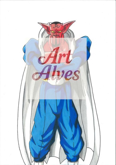 Desenho Dragon Ball Z – Dabura (Original & Digital)